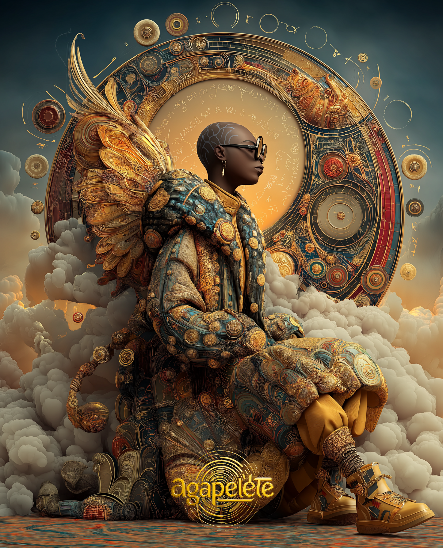 Celestia's Descent - Limited Gallery Edition (25" x 32")