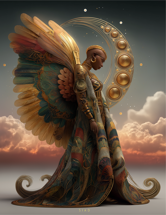 Celestia's Descent - Limited Gallery Edition (25" x 32")