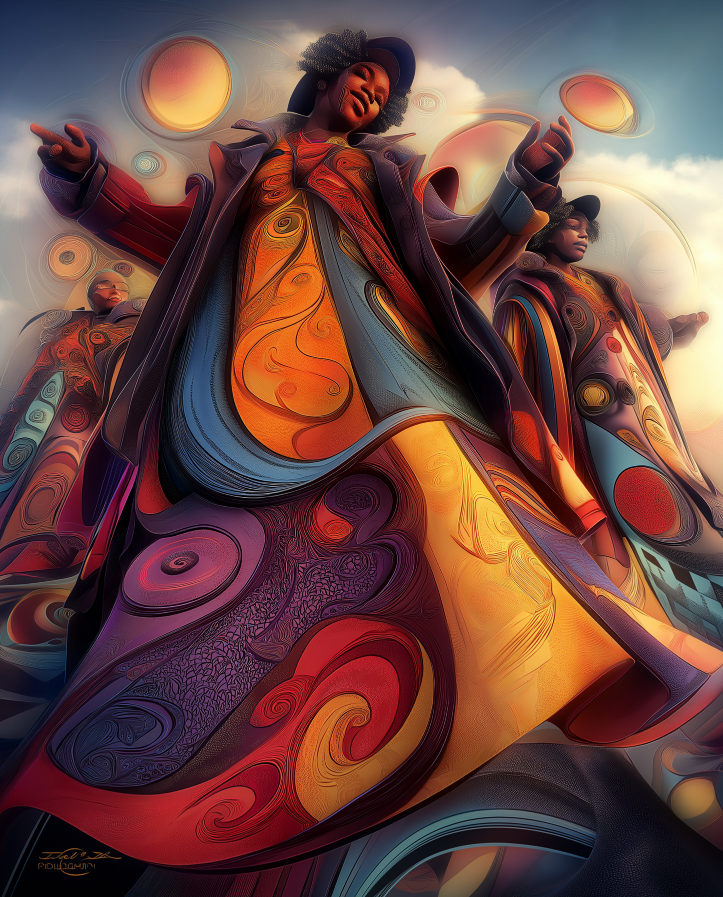 Lumidrift — Limited Gallery Edition (22" × 28")